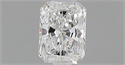 Natural Diamond 0.35 Carats, Radiant with  Cut, E Color, VS2 Clarity and Certified by GIA