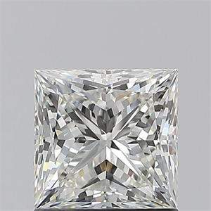 Picture of Natural Diamond 1.20 Carats, Princess with  Cut, H Color, VS1 Clarity and Certified by GIA