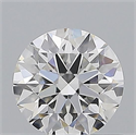 Natural Diamond 0.70 Carats, Round with Excellent Cut, F Color, VS1 Clarity and Certified by GIA
