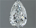 Natural Diamond 0.70 Carats, Pear with  Cut, F Color, VVS2 Clarity and Certified by GIA