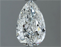 Diamante Natural 0.70 quilates, De pera , Color F, claridad VVS2 y certificado GIA