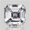 Diamante Natural 1.01 quilates, Asscher , Color D, claridad VVS2 y certificado GIA