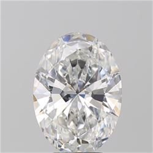 Foto Diamante Natural 4.02 quilates, Ovalado , Color F, claridad VS2 y certificado GIA de