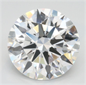 Del inventario de diamantes de laboratorio, 3.73 quilates, Redondo , Color D, claridad IF y certificado IGI