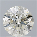 Natural Diamond 1.00 Carats, Round with Excellent Cut, K Color, SI2 Clarity and Certified by GIA