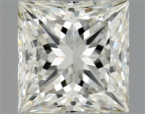 Picture of Natural Diamond 1.02 Carats, Princess with  Cut, J Color, VS1 Clarity and Certified by GIA