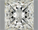 Natural Diamond 1.02 Carats, Princess with  Cut, J Color, VS1 Clarity and Certified by GIA