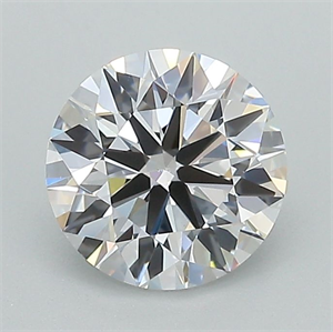Picture of Lab Grown Diamond 1.32 Carats, Round with Ideal Cut, D Color, VS1 Clarity and Certified by IGI