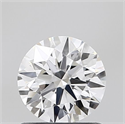 Lab Grown Diamond 0.81 Carats, Round with Ideal Cut, D Color, VS1 Clarity and Certified by IGI