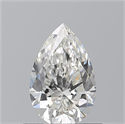Natural Diamond 0.70 Carats, Pear with  Cut, G Color, VS1 Clarity and Certified by GIA