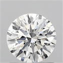 Lab Grown Diamond 1.06 Carats, Round with Ideal Cut, D Color, VVS1 Clarity and Certified by IGI