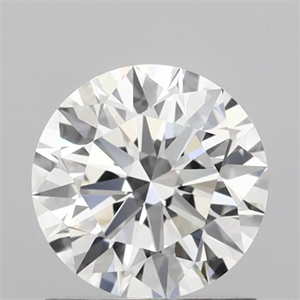 Picture of Lab Grown Diamond 1.06 Carats, Round with Ideal Cut, D Color, VVS1 Clarity and Certified by IGI