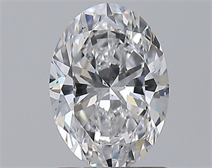 Picture of Natural Diamond 1.20 Carats, Oval with  Cut, D Color, SI1 Clarity and Certified by GIA