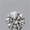 Diamante Natural 0.40 quilates, Redondo , Color F, claridad VVS1 y certificado GIA