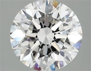Picture of Lab Grown Diamond 2.57 Carats, Round with Excellent Cut, E Color, VVS2 Clarity and Certified by IGI