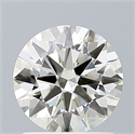 Diamante Natural 1.04 quilates, Redondo , Color J, claridad VVS1 y certificado IGI