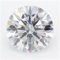 Del inventario de diamantes de laboratorio, 3.09 quilates, Redondo , Color D, claridad IF y certificado IGI