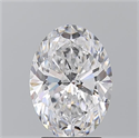 Natural Diamond 3.03 Carats, Oval with  Cut, D Color, SI1 Clarity and Certified by GIA