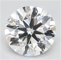 Lab Grown Diamond 3.00 Carats, Round with Ideal Cut, D Color, VVS1 Clarity and Certified by IGI