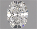 Diamante Natural 0.40 quilates, Ovalado , Color G, claridad VS2 y certificado GIA