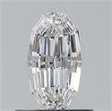 Diamante Natural 0.60 quilates, Ovalado , Color E, claridad VVS2 y certificado GIA