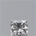 Natural Diamond 0.24 Carats, Princess with  Cut, F Color, VS1 Clarity and Certified by GIA