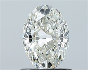 Foto Diamante Natural 0.90 quilates, Ovalado , Color I, claridad VVS2 y certificado GIA de
