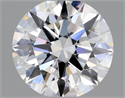 Diamante Natural 0.40 quilates, Redondo , Color D, claridad VVS1 y certificado GIA