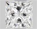 Diamante Natural 0.50 quilates, Princesa , Color E, claridad SI1 y certificado GIA