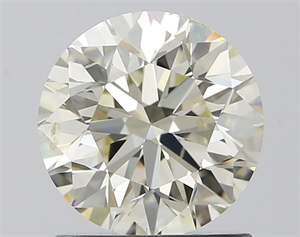 Picture of Natural Diamond 1.20 Carats, Round with Very Good Cut, J Color, SI1 Clarity and Certified by IGI