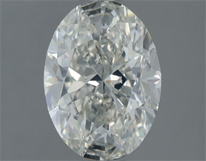 Foto Diamante Natural 1.31 quilates, Ovalado , Color I, claridad SI1 y certificado IGI de