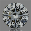 Diamante Natural 0.51 quilates, Redondo , Color K, claridad SI1 y certificado GIA