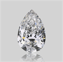 Diamante Natural 1.01 quilates, De pera , Color E, claridad VS2 y certificado GIA