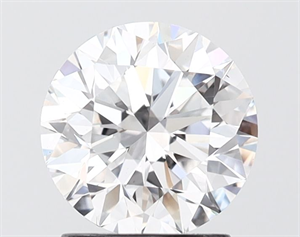Picture of Lab Grown Diamond 1.70 Carats, Round with Excellent Cut, D Color, VS1 Clarity and Certified by IGI