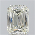 Natural Diamond 1.26 Carats, Radiant with  Cut, L Color, VS2 Clarity and Certified by GIA