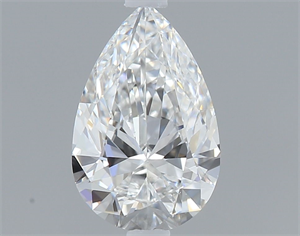 Picture of Natural Diamond 0.40 Carats, Pear with  Cut, F Color, VS2 Clarity and Certified by GIA