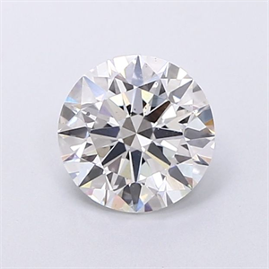 Picture of Lab Grown Diamond 1.28 Carats, Round with Ideal Cut, F Color, VS2 Clarity and Certified by IGI