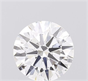 Lab Grown Diamond 1.08 Carats, Round with Ideal Cut, D Color, VVS1 Clarity and Certified by IGI