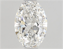 Natural Diamond 0.52 Carats, Oval with  Cut, E Color, SI1 Clarity and Certified by GIA