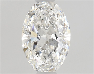 Picture of Natural Diamond 0.52 Carats, Oval with  Cut, E Color, SI1 Clarity and Certified by GIA