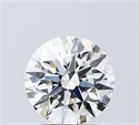 Del inventario de diamantes de laboratorio, 2.03 quilates, Redondo , Color D, claridad VVS2 y certificado IGI