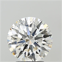 Lab Grown Diamond 3.09 Carats, Round with Ideal Cut, F Color, VVS2 Clarity and Certified by IGI