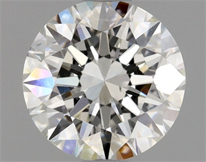 Picture of Natural Diamond 0.85 Carats, Round with Excellent Cut, H Color, SI1 Clarity and Certified by GIA