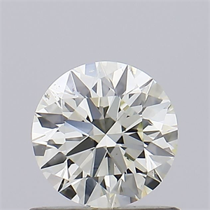 Picture of Natural Diamond 0.60 Carats, Round with Excellent Cut, M Color, SI1 Clarity and Certified by GIA