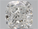 Natural Diamond 0.70 Carats, Cushion with  Cut, F Color, VS2 Clarity and Certified by GIA