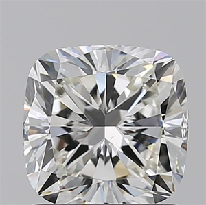 Foto Diamante Natural 1.50 quilates, Del cojín , Color J, claridad VS1 y certificado GIA de