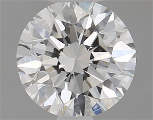 Foto Diamante Natural 0.45 quilates, Redondo , Color H, claridad VS2 y certificado GIA de