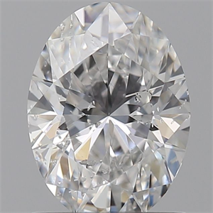 Foto Diamante Natural 1.00 quilates, Ovalado , Color D, claridad I1 y certificado GIA de
