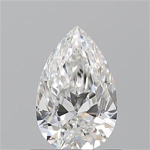 Picture of Natural Diamond 0.70 Carats, Pear with  Cut, G Color, VVS2 Clarity and Certified by GIA