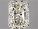 Natural Diamond 3.01 Carats, Radiant with  Cut, K Color, SI2 Clarity and Certified by GIA
